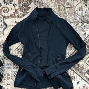 lululemon athletica Navy Zip-Up Jacket